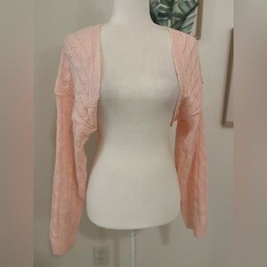 NWOT Shein Sexy Knit Crop Cardigan